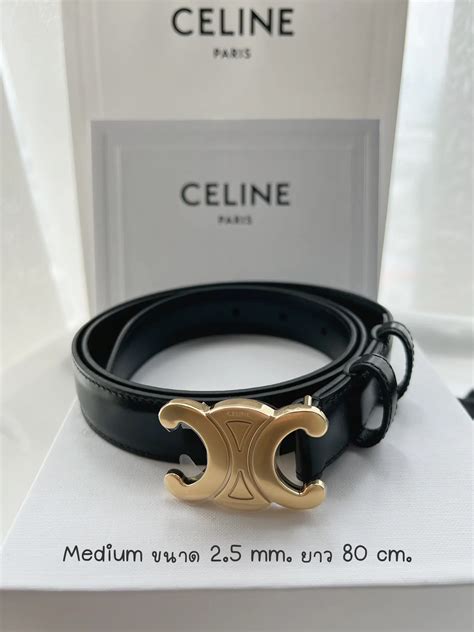 เข็มขัด celine size 85 เอวเท่าไหร่